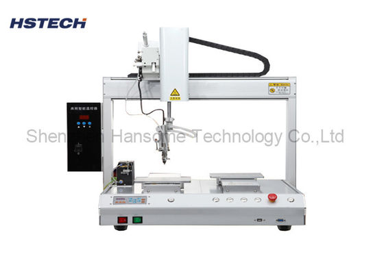 4 Axis Robotic Soldering Machine Solder Wire Feeding Automated Soldering Equipment