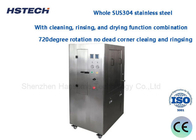 SUS304 Acciaio inossidabile SMT Macchina per la pulizia con stencil Alcol Solvente Acqueo HS-600