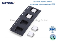Componente SMD con contatore resistente alle alte temperature e standard EIA per l'imballaggio a strisce LED