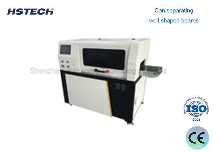 300kW PCB Depaneling Router con PLC e touch screen Control CAB Separating Blade