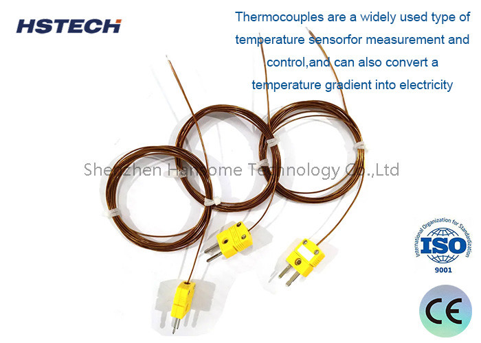 Termocoppia con connettore TD con prese SR tipo plastica ceramica per temperatura di utilizzo 0-1800°C