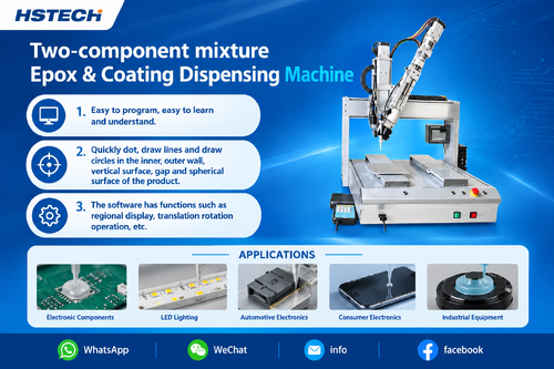 Ultimi blog aziendali su New Table‑Top Two‑Component AB Glue Dispensing Machine Released for Precision Industrial Adhesive Applications