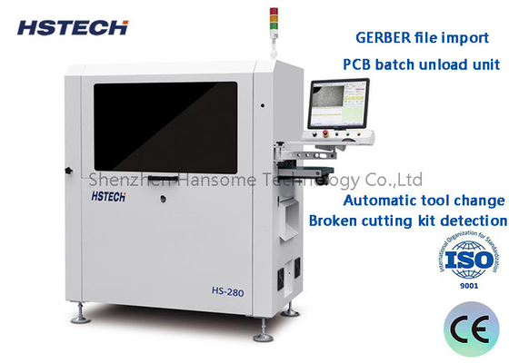 Un buon prezzo. Germania Sycotec Spindle Inline Automatic PCB Router Machine in linea