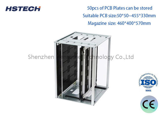 Un buon prezzo. Max 50pcs ESD PCB Storage Magazine SMT Magazine Rack per caricatore di PCB in linea