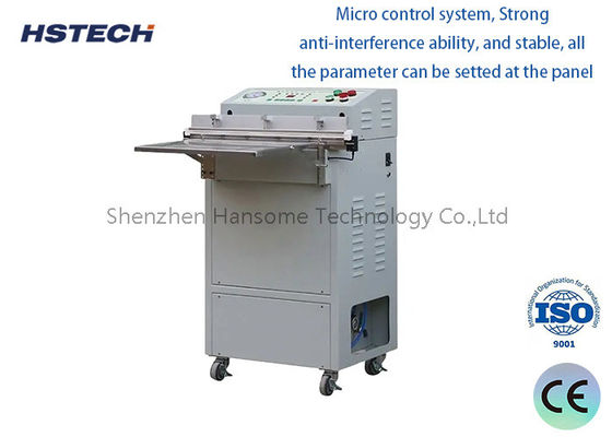 Un buon prezzo. Macchina di imballaggio a vuoto, piattaforma regolabile, auto-rilevazione, taglia di sigillamento W600*W5~10 mm in linea