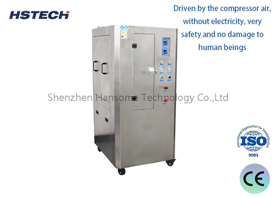 Un buon prezzo. Macchina per la pulizia di stencil SMT da 60L con sistema di filtraggio a 3 livelli e pressione da 0 a 7 kg in linea