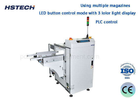 Un buon prezzo. SMT Line SS304 20M/Min 40mm Pitch SMEMA Compatibile anti-polvere PCB Loader Machine in linea