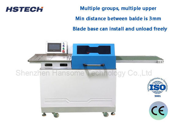 Un buon prezzo. LED Hard Strip V Cut Line Pcb Separator Machine Automatic Multiple Blade Pcb Separating Machine High Speed Tool in acciaio in linea