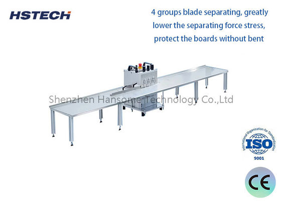 Un buon prezzo. 300 mm/s velocità di separazione lame Miving PCB separatore con 400 mm di lunghezza in linea