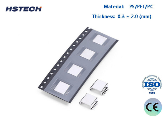 Un buon prezzo. Parti di hardware Nastro portante in rilievo Pacchetto PS/PET/PC Personalizzazione Forma diversa in linea