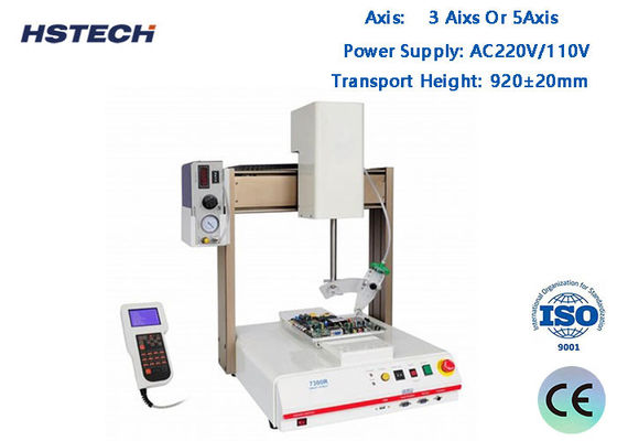 Un buon prezzo. Macchina di rivestimento selettiva automatica a 3 assi con precisione ± 0,02 mm e regolazione della larghezza intelligente per PCBA in linea
