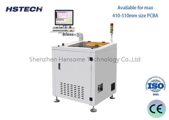 Un buon prezzo. 60000RPM Corpo in acciaio inossidabile PCB Depaneling Router Machine con 50x50 ~ 410x460mm Dimensione di lavoro per PCBA Depaneling in linea