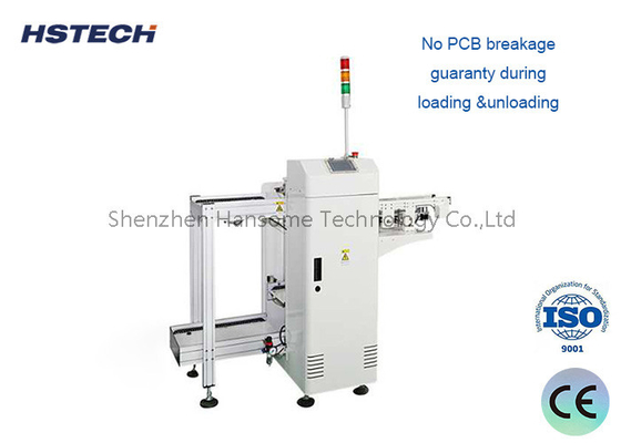 Un buon prezzo. Discaricatore di stacker PCB controllato PLC con larghezza regolabile in linea