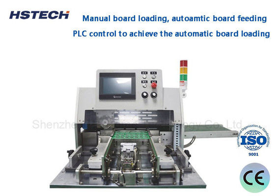Un buon prezzo. V Cut PCB Cutter Machine alimentazione automatica ESD cintura bordo di trasporto manuale caricamento alimentazione automatica PCB separatore HS-A306 in linea