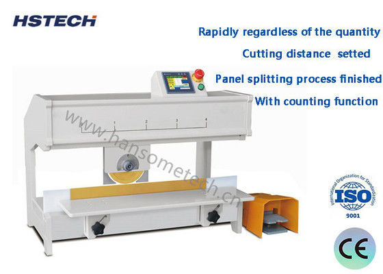 Un buon prezzo. Separatore per PCB a V-cut con touch screen in lega di alluminio con PLC MITSUBISHI in linea