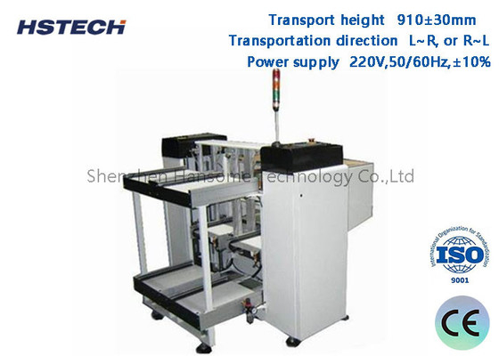 Un buon prezzo. SMT Production 90° PCB Magazine Unloader LED Button Control MD Rapporto HS-CU390 in linea