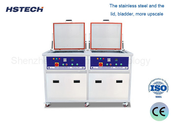 Un buon prezzo. Pulizzatore ad ultrasuoni in acciaio inossidabile con sistema a temperatura costante per apparecchiature di pulizia SMT in linea