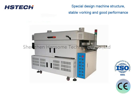 Un buon prezzo. Apparecchiature per la pulizia delle superfici dei PCB a una sola faccia con spazzole adesivi a rulli e a dischi per rivestimenti uniformi in linea