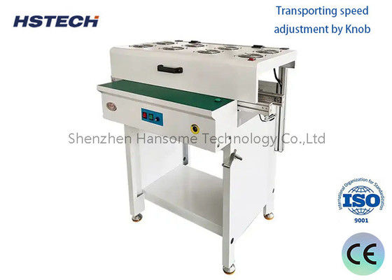 Un buon prezzo. Nastro trasportatore piatto in acciaio inossidabile ESD per la movimentazione di PCB con standard SMEMA e controllo a velocità variabile in linea