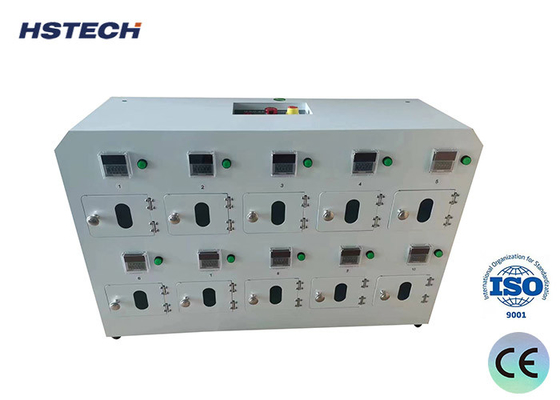 Un buon prezzo. 10 serbatoi macchina automatica di scongelazione della pasta di saldatura con più slot per il controllo della temperatura in linea