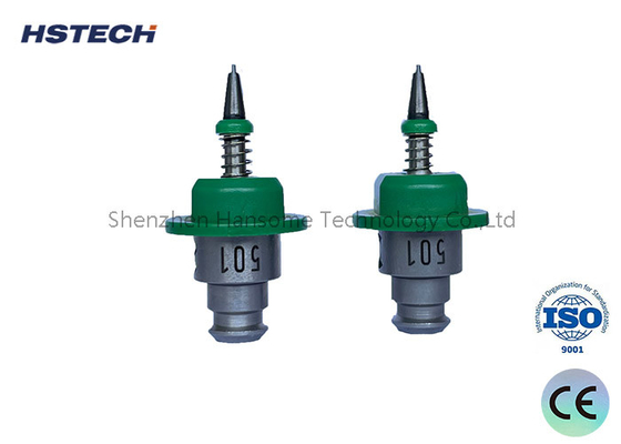 Un buon prezzo. JUKI Serie 2000 ugello SMT per montatore di chip 501 31x16mm in acciaio di tungsteno ceramico verde argento 8g in linea