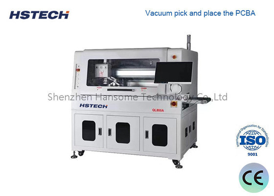Un buon prezzo. Doppia stazione automatica macchina depaneling PCB router macchina per il taglio veloce e preciso in linea