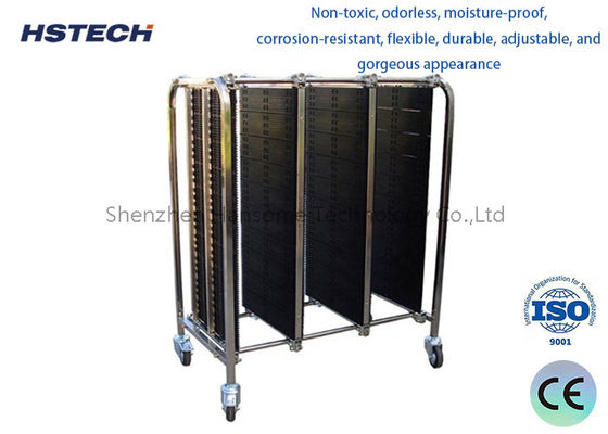 Un buon prezzo. Max 300pcs PCB Storage Turnover Car PCB Board Turnover Cart con 4 ruote 360 gradi di movimento in linea