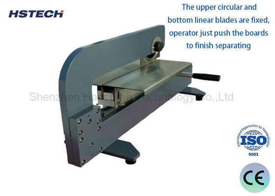 Un buon prezzo. Equipaggiamento per la ripartizione dei pannelli di PCB con lame lineari a amplificatore circolare in linea