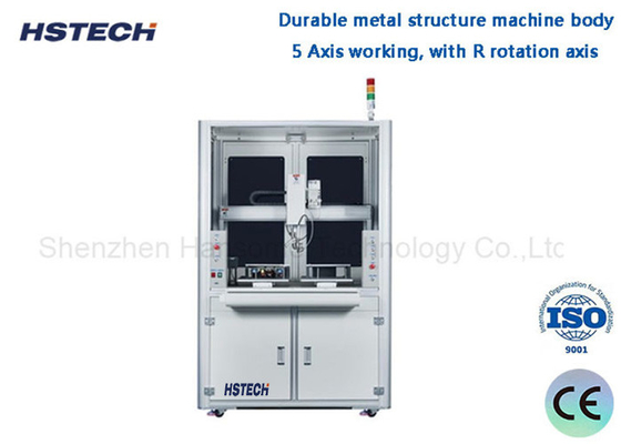 Un buon prezzo. Robot di saldatura automatico ad alta precisione struttura durevole sistema di lavoro a 5 assi in linea