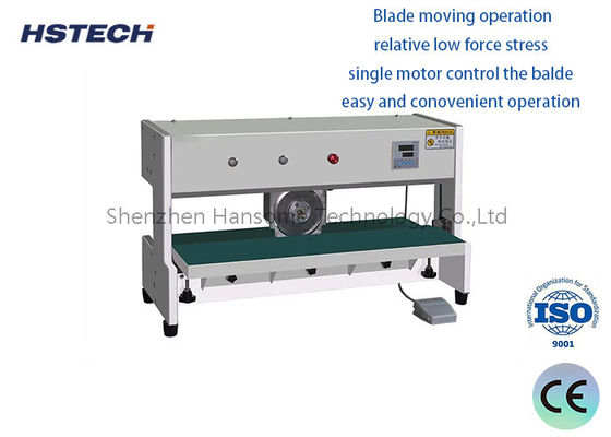 Un buon prezzo. Dispositivi per la ripartizione dei pannelli di PCB in movimento a lame 400 mm di lunghezza Controllo motore singolo in linea