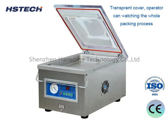 Un buon prezzo. Compatto e conveniente sigillante a vuoto per l'industria alimentare in linea