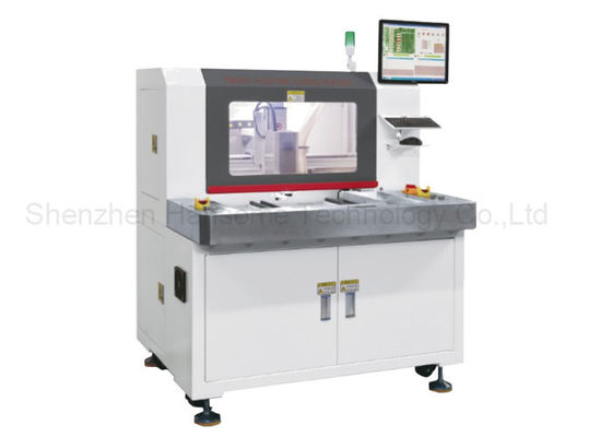 Un buon prezzo. 2000W PCB Separator Machine 4 Aixs Offline Dual Platform Controllo del sistema Windows in linea