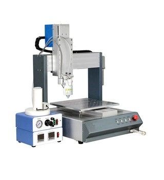 Un buon prezzo. Macchina per dispensazione colla PUR a 3 assi da desktop con velocità di 300 mm/s e precisione di ripetizione di 0,02 mm in linea