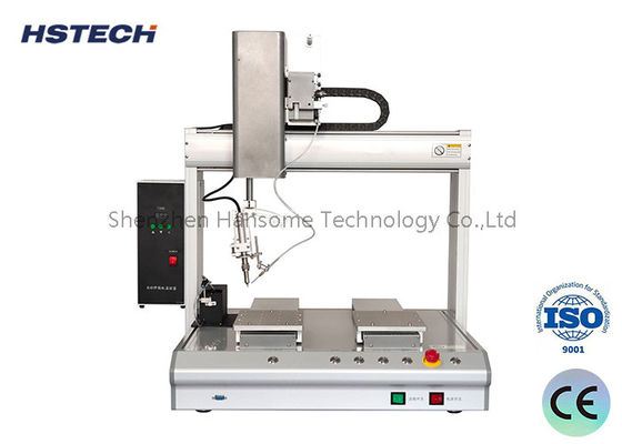 Robot di saldatura automatico a doppia punta con doppia stazione di lavoro