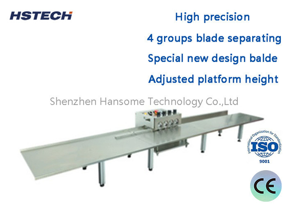 Un buon prezzo. 4 Gruppi Blade Separating Special Nuovo design Balde Alta precisione LED Strip Separating Machine in linea