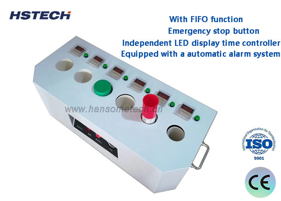 Un buon prezzo. Nuova macchina di scongelazione della pasta di saldatura con 6 serbatoi di lavoro con controllore del tempo a display a LED e funzione FIFO in linea