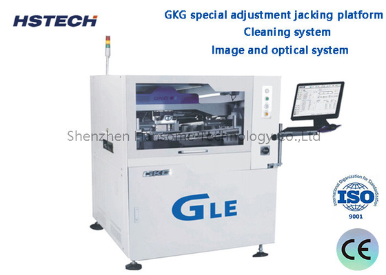 Un buon prezzo. Sistema di pulizia dell'immagine e del sistema ottico GKG Piattaforma speciale di regolazione di pentagrafia Stampa di pasta di saldatura automatica in linea