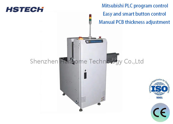 Un buon prezzo. AC220V Mitsubishi PLC SMEMA Signal Light PCB Bare Board Loader con regolazione manuale dello spessore del PCB in linea