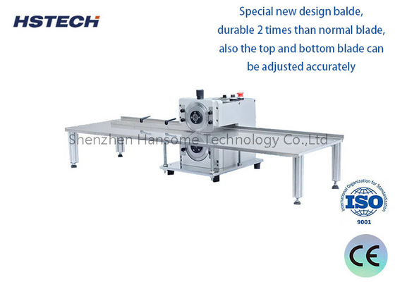 Un buon prezzo. Macchina di depannellazione automatica a V-cut per schede LED con piattaforma lunga in linea