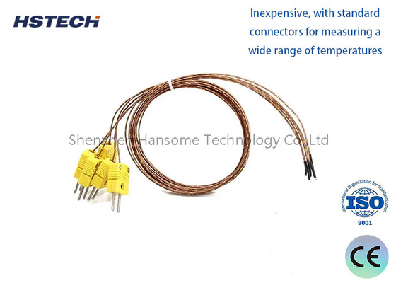 Un buon prezzo. Termocoppia di alta qualità di tipo K con connettore TD plug SR tipo plastica ceramica in linea
