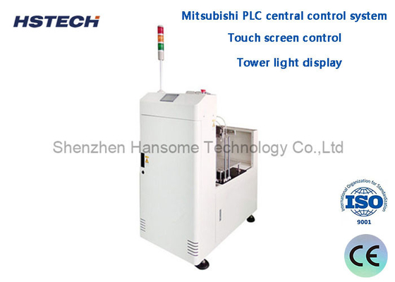 Un buon prezzo. SMEMA Interfaccia Controllo touch screen Mitsubishi PLC Sistema di controllo centrale Caricatore a vuoto PCB in linea