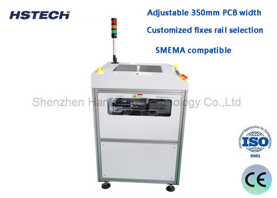 Soft LED Button Control PCB Turn Conveyor utilizzato per cambiare la direzione di trasporto del PCB in 90