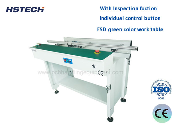 Un buon prezzo. Sensore Sick 1500mm Lunghezza cintura ESD PCB collegamento trasportatore con funzione di ispezione Tasto di controllo individuale in linea