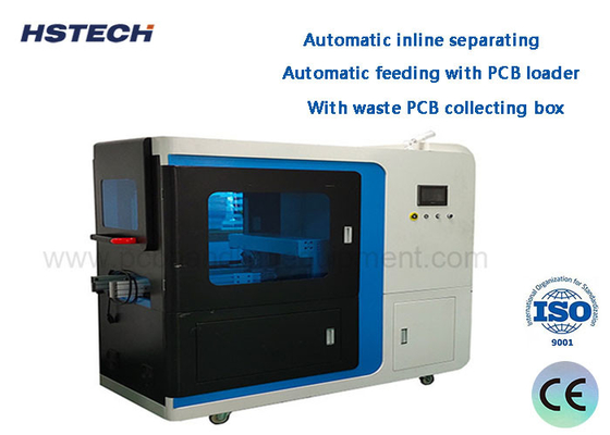 Un buon prezzo. Separazione in linea automatica alimentazione automatica con caricatore di PCB Separazione in linea in V-Cut in linea