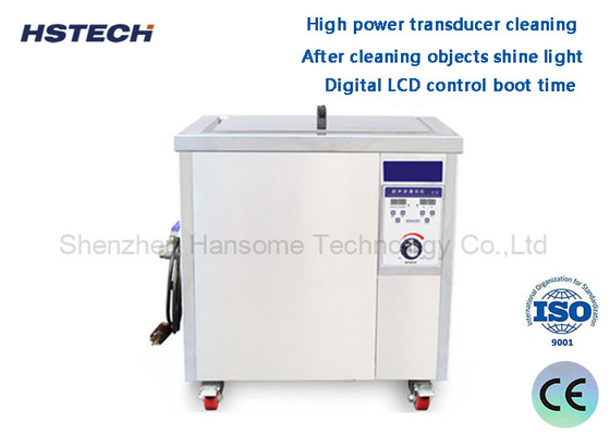 Un buon prezzo. Controllo LCD digitale Serbatoio di pulizia ad ultrasuoni 38L per la pulizia di stencil, PCBA in linea