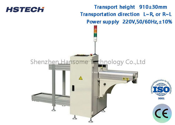 3 riviste 330mm Larghezza pulsante LED/ Controllo touch screen PCB Link Unloader