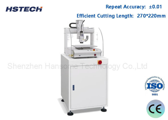 Un buon prezzo. 3 assi Desktop Moving System Automatic Tabletop PCBA Router Machine per la depaneling della linea retta in linea