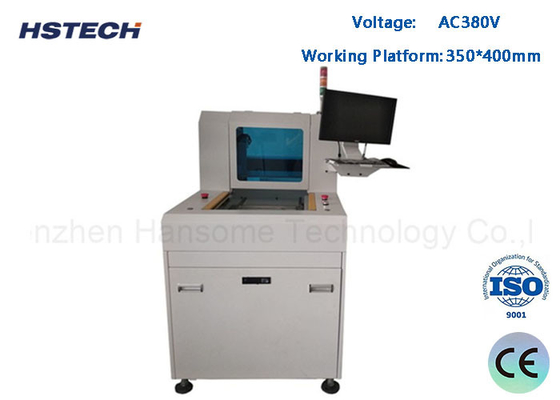 Un buon prezzo. CCD Detection Single Platform PCBA Router Machine per il taglio di pannelli PCB in linea