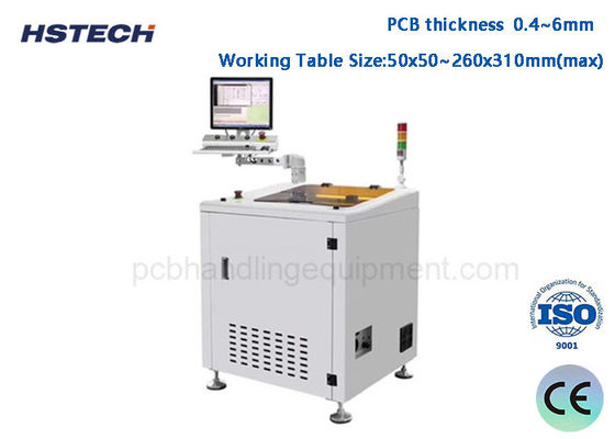 Piccole dimensioni 60000RPM Single Platform PCB Depaneling Separator Machine Offline PCBA Depaneling Router