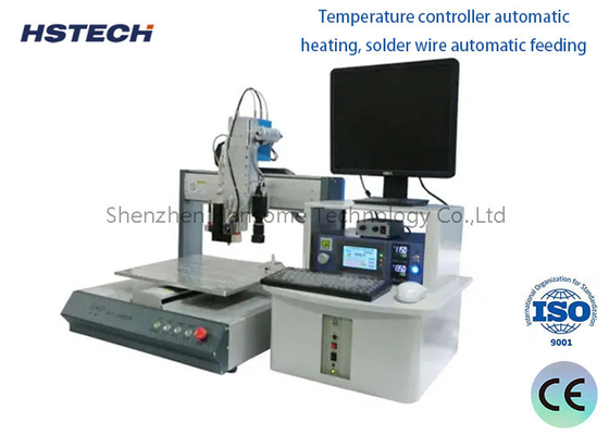 Un buon prezzo. Macchina di saldatura automatica a due banchi con funzione di pulizia automatica in linea